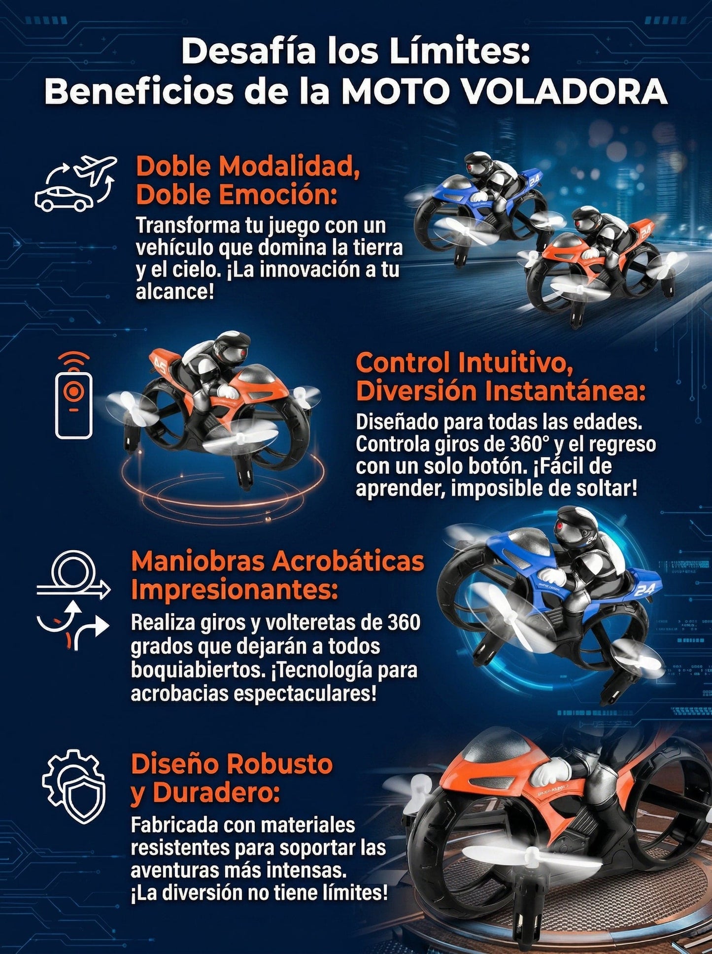 MOTO VOLADORA