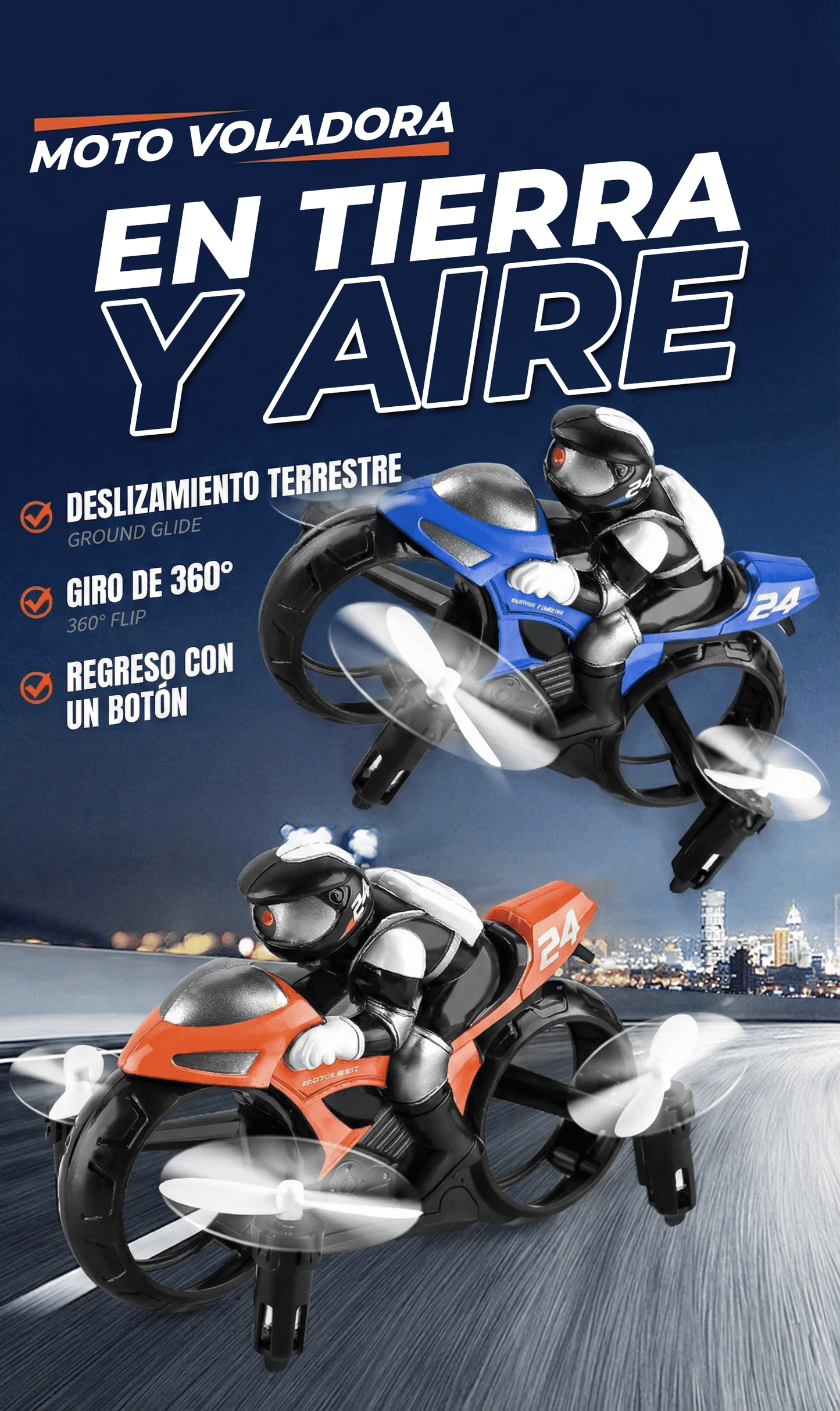 MOTO VOLADORA