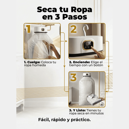 SECADOR DE ROPA PORTÁTIL