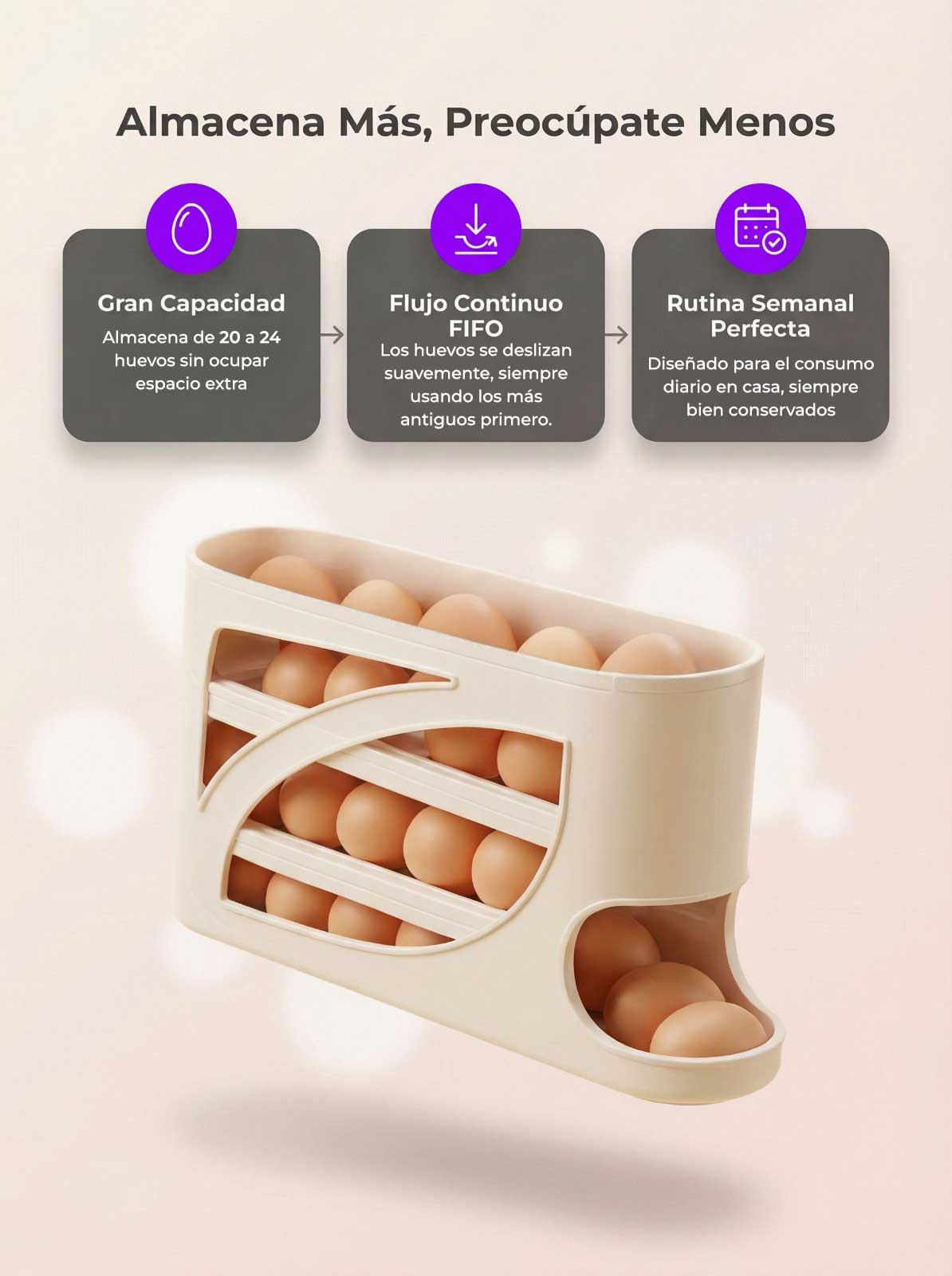 DISPENSADOR DE HUEVOS